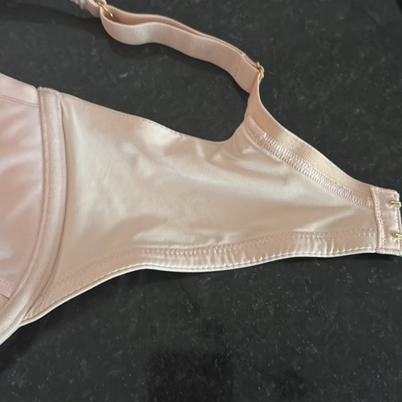EUC ThirdLove 24/7 Cotton Plunge Bra - size 34 G - pink - Picture 7 of 8
